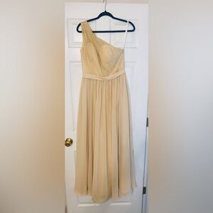 AZAZIE BEIGE FORMAL DRESS